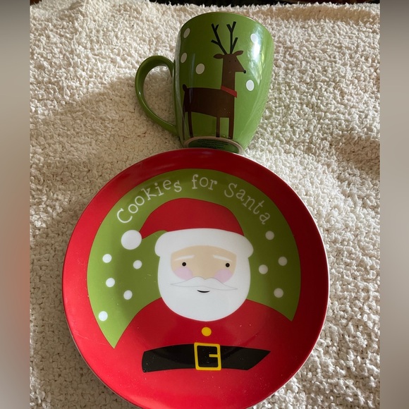 🎄Santa cup and plate set 🌲 - Picture 3 of 6